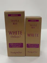 Pearly Dew rich WHITE 4 セット パーリーデュー 薬用トリプル＋ワン 薬用美白 THEリッチ
