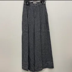 AP11 GraceClass 5デニムタックワイドパンツ　ブラック