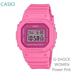 【正規販売店】 カシオ G-SHOCK 腕時計 レディース デジタル ピンク GMD-S5610PP-4JF