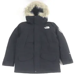 美品□THE NORTH FACE ザ・ノースフェイス ND92342 Antarctica Parka アンタークティカパーカー ファーフーデッド ダウンジャケット ブラック L 正規品 メンズ
