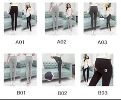 マタニティ レギンス パンツ スパッツ 妊婦服 妊婦ウェア 9分 産前産後 抗菌防臭 美脚 ゴム らくちん 部屋着 出産祝い ヨガ ゆったり 65Ve720