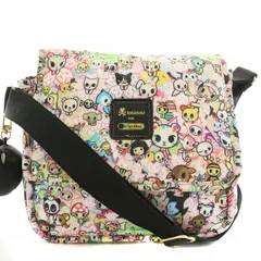 レスポートサック LesportSAC トキドキ tokidoki ショルダーバッグ 総柄 チャーム付き ピンク ■GY11 /MWのサムネイル