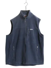 【お得なクーポン配布中!】 US企画 パタゴニア クラシック シンチラ フリース ベスト メンズ XL 古着 19年製 Patagonia アウトドア フルジップ 大きいサイズ 企業ロゴ