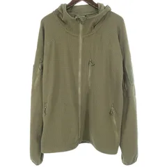 バフ/BAF brooklyn armed forces ミリタリー フリースジャケット カーキ  サイズ メンズL
