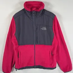 古着 ザ・ノースフェイス THE NORTH FACE フリースジャケット デナリ フルジップ ポーラテック ワンポイントロゴ S ピンク レディース