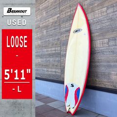 中古サーフボード 5’11 ショートボード LOOSE サーフボード 営業所止め サーフィンのサムネイル