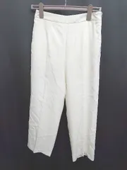 ◇ Θ KBF ケービーエフ スラックス パンツ サイズ38 ホワイト レディース P  【1409090007200】