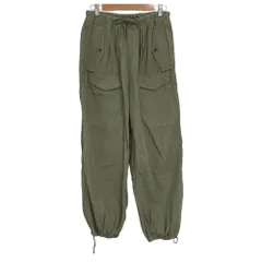 美品✨ティッカ 24SS 定価2.6万 カーゴパンツ カーキ ドローコード 美品✨ティッカ 24SS 定価2.6万 カーゴパンツ カーキ ドローコード