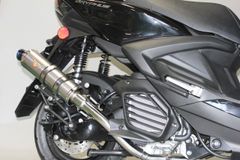シグナス グリファス バイクマフラー 8BJ-SEJ4J NMAX125 NMAX155 SEG6J SG66J スパルタ ステンレス SUS マフラー Valiente バリエンテ バイク用品 フルエキ カスタム パーツ ドレスアップ 交換 社外品 ヤマハ
