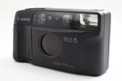 ★美品★キヤノン CANON Autoboy TELE 6 DATE ブラック コンパクトフィルムカメラ★ L980#2428