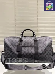 【今日WTO】COACH Men's Travel Duffle Bag コーチ メンズ トラベル ダッフル バッグ-WTO輸入-ZJ93