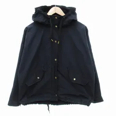 アルアバイル allureville ジップアップブルゾン ジャケット ライナー 裏起毛 2 ネイビー /JS ■FFのサムネイル