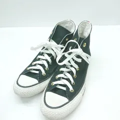 ◇ Θ CONVERSE コンバース ハイカットスニーカー サイズ23.5 ブラック メンズ E  【1411210003665】のサムネイル