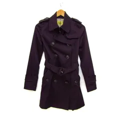 ロイヤルパーティ トレンチコート スプリングコート ブランド アウター 黒 レディース 2月5日サイズ ブラック ROYAL PARTY 【中古】