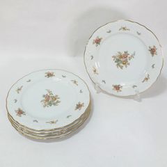 ノリタケ ダイヤモンドコレクション「メディバル・ローズ」皿5枚セット
