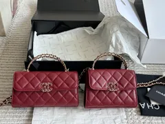 【今日特価】Chanel 23Kelly フォンバッグ（クヴェットブラウン製）-WTO輸入1
