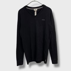 4892◯ DIESEL 長袖カットソー ブラック ロゴ - メルカリ