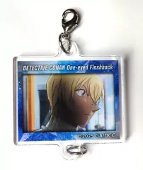【中古】キーホルダー 安室透 「名探偵コナン 隻眼の残像 劇場版28場面写トレーディングつながるアクリルチャーム」