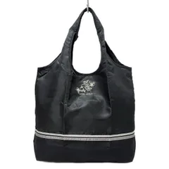 LAURAASHLEY(ローラアシュレイ) トートバッグ美品  - 黒 パール