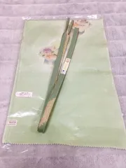 縫取縮緬帯揚げ・高麗平組帯締め(正絹)⑭