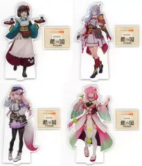 【中古】アクリルスタンド・アクリルパネル [単品] 集合 アクリルフィギュア4種セット 「Switch/Switch2ソフト 龍の国 ルーンファクトリー アクリルフィギュアセット」 同梱特典