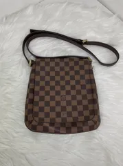 Louis Vuitton ルイヴィトン ダミエ ミュゼットサルサ ショルダーバッグ ブラウン エベヌ N51300