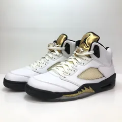 【中古】NIKE AIR JORDAN 5 RETRO OLYMPIC 2016 28.5cm 136027-133　ナイキ エアジョーダン 5[66]