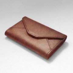 （まとめ買い）コレクト カードホルダー アコーディオン式 本革調 7ポケット カード約20枚収納 茶 CP-607V-BR 【3個セット】