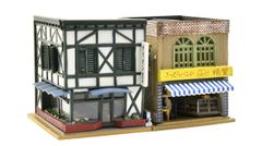 3F 【西ドイツ製】POLA ポーラ HOゲージ 鉄道模型 ジオラマ ビル 建物