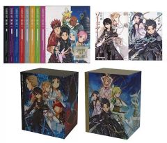 【中古】アニメBlu-ray Disc ソードアート・オンライン 完全生産限定版 BOX*2付全9巻セット