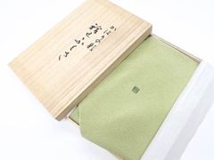 絹風呂敷（熊谷好博子） くすみブルー 縮緬 - メルカリ