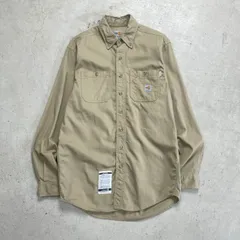 Carhartt カーハート FR 長袖 ワークシャツ ボタンダウン メンズXL相当 