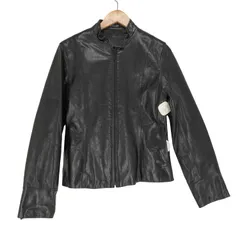 コムサデモード COMME CA DU MODE 80～90S スタンドカラーレザージャケット レディース 表記無 のサムネイル