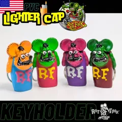 ☆ Rat Fink ラットフィンク キーホルダー ライターケース 激レア 楽天市場】Rat Finkラットフィンク◇ライターキャップ◇RAF235G