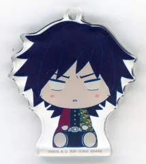 【中古】雑貨 冨岡義勇 ちょこのっこアクリッツキーホルダー 「一番くじ 鬼滅の刃 ～鬼殺の志 参～」 F賞