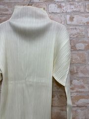 ISSEYMIYAKE イッセイミヤケ　プリーツ　ハイネック　トップス