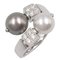 BVLGARI ブルガリ ルチア リング パール ダイヤ リング・指輪