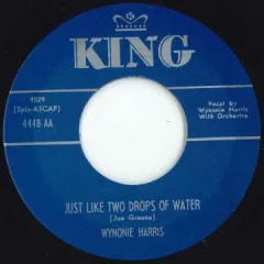 英7” Wynonie Harris Just Like Two Drops Of Water / Tremblin 4448 King UK /00048