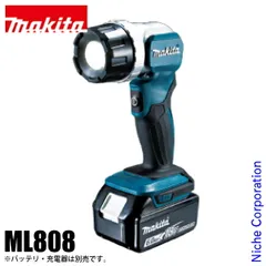 【新品】 マキタ（makita） フラッシュライト ML808 充電式 LEDライト 18V 14.4V 純正のサムネイル