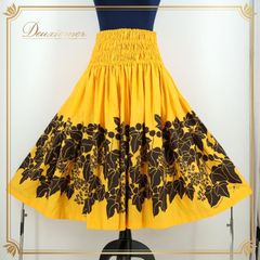 ☆フラダンス Tahiti Imports パウスカート 黒74センチ - メルカリ