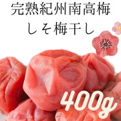 しそ梅 訳ありつぶれ 完熟紀州南高梅 梅干し 400g 送料無料限定 見切り 産地直送ブランド 信頼の和歌山県産 袋入り ポスト投函 うめぼし 風邪 和歌山 寺本商店 スクラロース不使用 し4