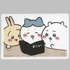 【中古】シール・ステッカー 25.集合(メニュー) 「ちいかわ ダイカットステッカーセット4」