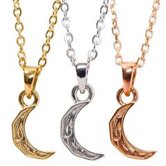 DD: Sterling Silver Artemis Moon Pendant - メルカリ