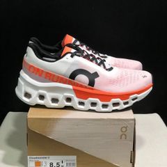 新品 On Cloudmonster 2 クラウドモンスター2 メンズ・ウィメンズ ローカット ランニングシューズオレンジレッド#わふうひゃっぽうばこ