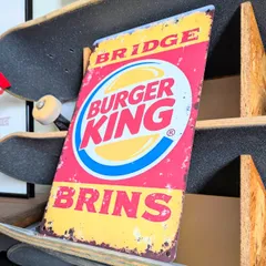 バーガーキング旧ロゴ　ライトアップ看板　USA　ネオンサイン　アメトイ 2025年最新】バーガーキング 看板の人気アイテム - メルカリ