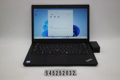 Lenovo ThinkPad L480 Core i5 8250U 1.6GHz/8GB/256GB(SSD)/14.0W/FWXGA(1366x768)/Win11 【545252032】
