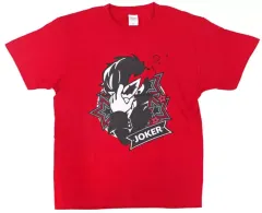 【中古】Tシャツ [単品] ジョーカー Tシャツ レッド Lサイズ 「PS5/PS4/Switchソフト ペルソナ5 タクティカ ファミ通DXパック」 同梱特典