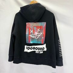 米津玄師 17年 ライブグッズ FOGBOUND プリントパーカー サイズM　07031602　01　難あり