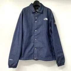 【中古】THE NORTH FACE GTX DENM COACH JACKET NYLON インディゴデニム サイズL NP12042 ジャケット ザノースフェイス[17]