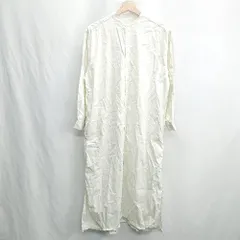◇ ⊇ FORK&SPOON URBAN RESEARCH 長袖 ロング シャツワンピース サイズOne アイボリー レディース E  【1501230033626】